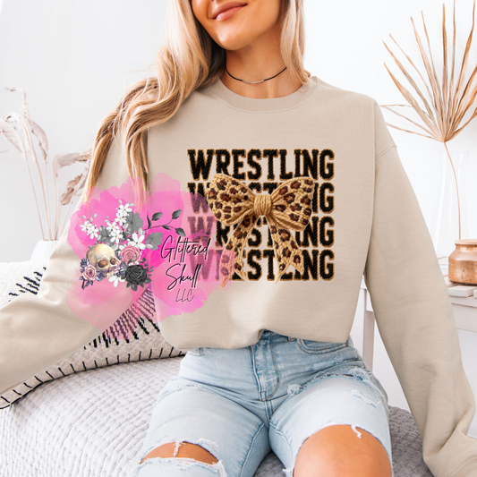 Wrestling Leopard Bow