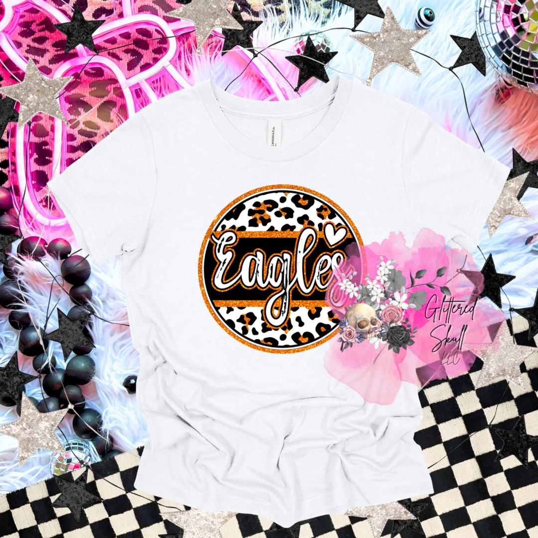 Eagles - Glittered Skull Original Design