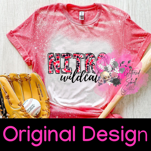 Nitro - Glittered Skull Original Design