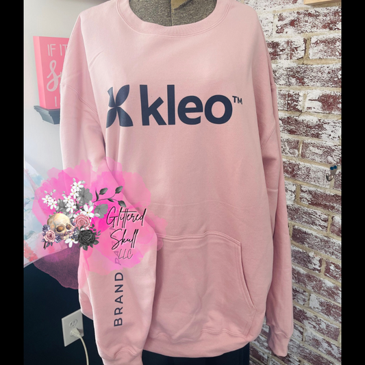 Crew Neck Sweatshirt with Pocket